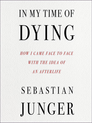 cover image of In My Time of Dying